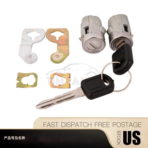 Door lock cylinder set with - door,
